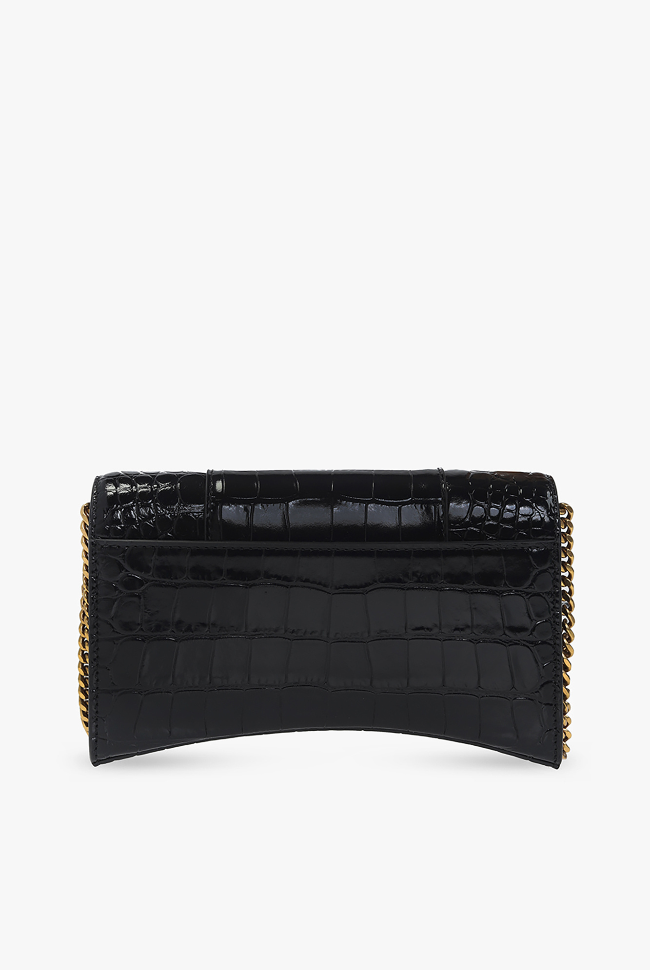 Balenciaga ‘Hourglass’ wallet with chain