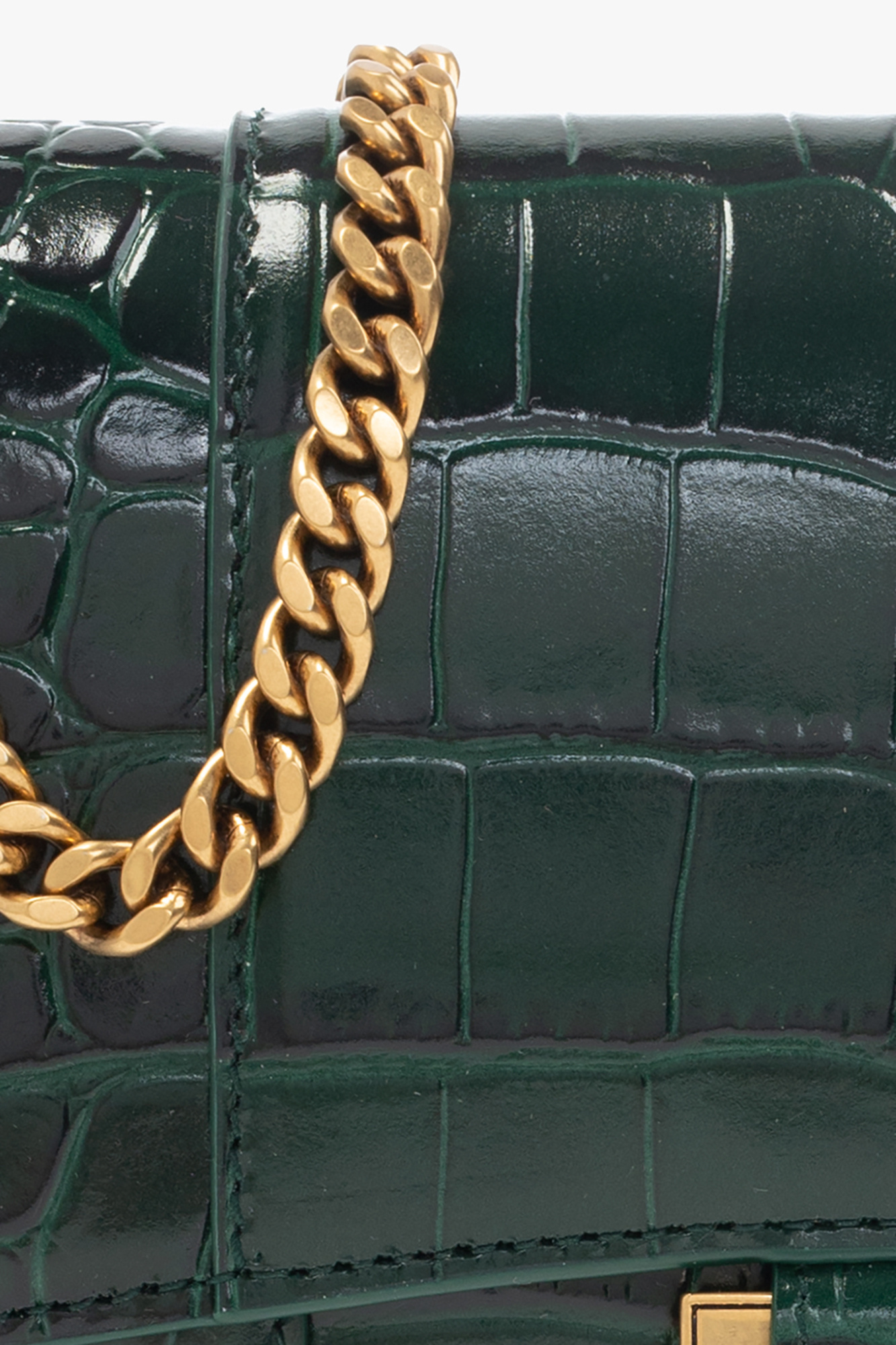 Balenciaga ‘Hourglass’ wallet on chain