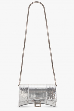 ‘hourglass’ wallet with chain od Balenciaga