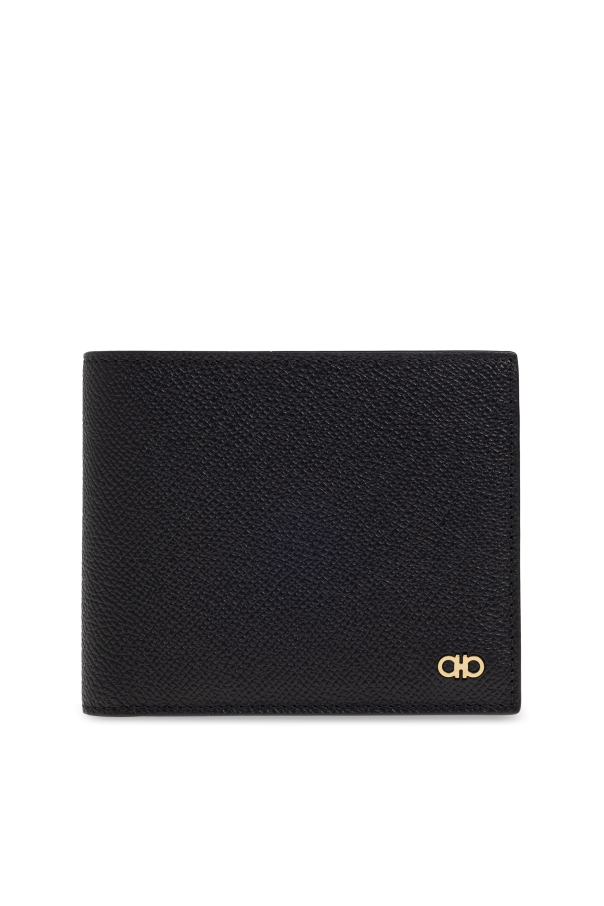 FERRAGAMO Zusammenklappbare Lederbrieftasche