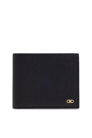 Foldable leather wallet