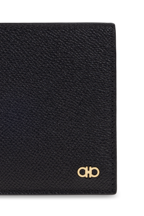 FERRAGAMO Zusammenklappbare Lederbrieftasche