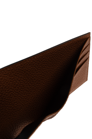 FERRAGAMO Leather wallet with monogram