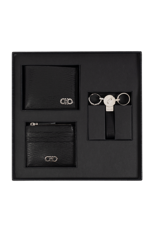 Set: wallet, card holder and keyring, zdjęcie 1 Set: wallet, card holder and keyring od FERRAGAMO