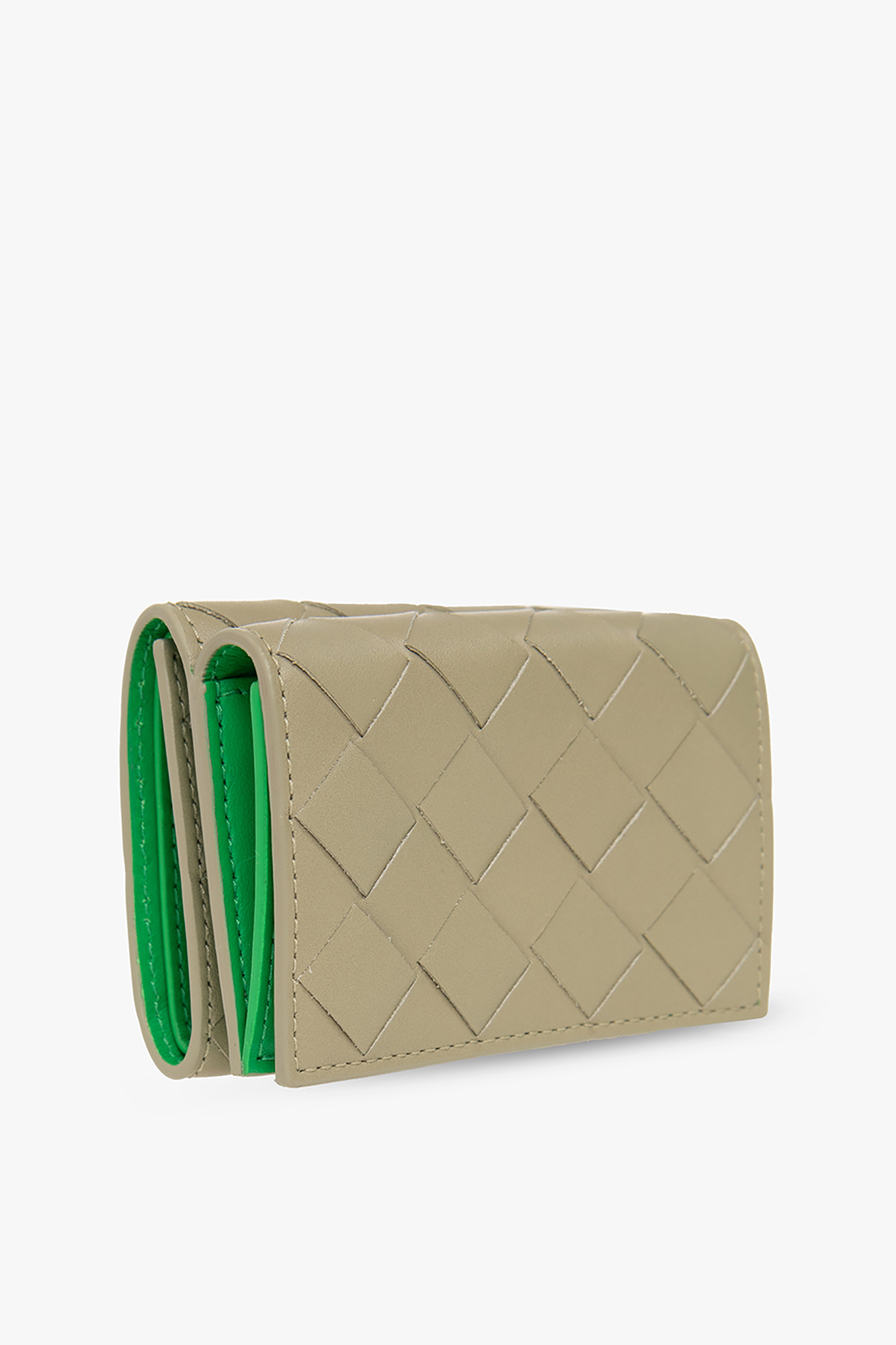 bottega logo Veneta Leather wallet