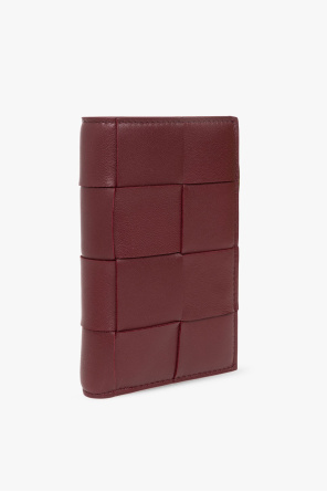 bottega Ruched Veneta Leather wallet