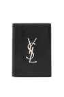 Saint Laurent Card case with logo
