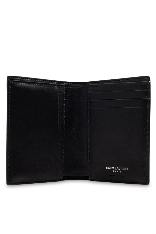 Saint Laurent Card holder with logo