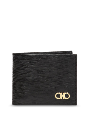 Folded wallet with logo