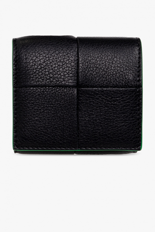 Leather coin purse od Bottega Veneta