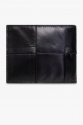 Bottega Veneta BLACK Leather bifold wallet