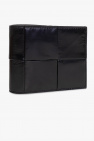 Bottega Veneta BLACK Leather bifold wallet