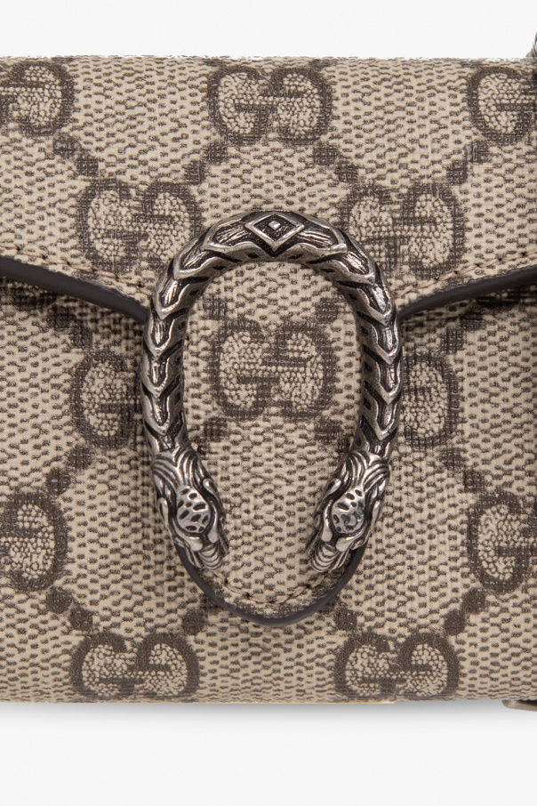 gucci cat-eye ‘Dionysus’ chain-strapped wallet