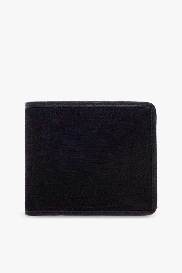 gucci seta Monogrammed wallet