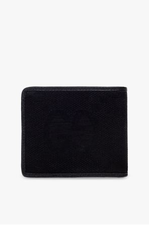 gucci seta Monogrammed wallet