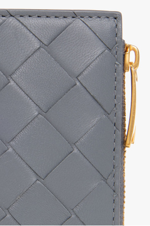 bottega Were Veneta Leather wallet with ‘Intrecciato’ weave