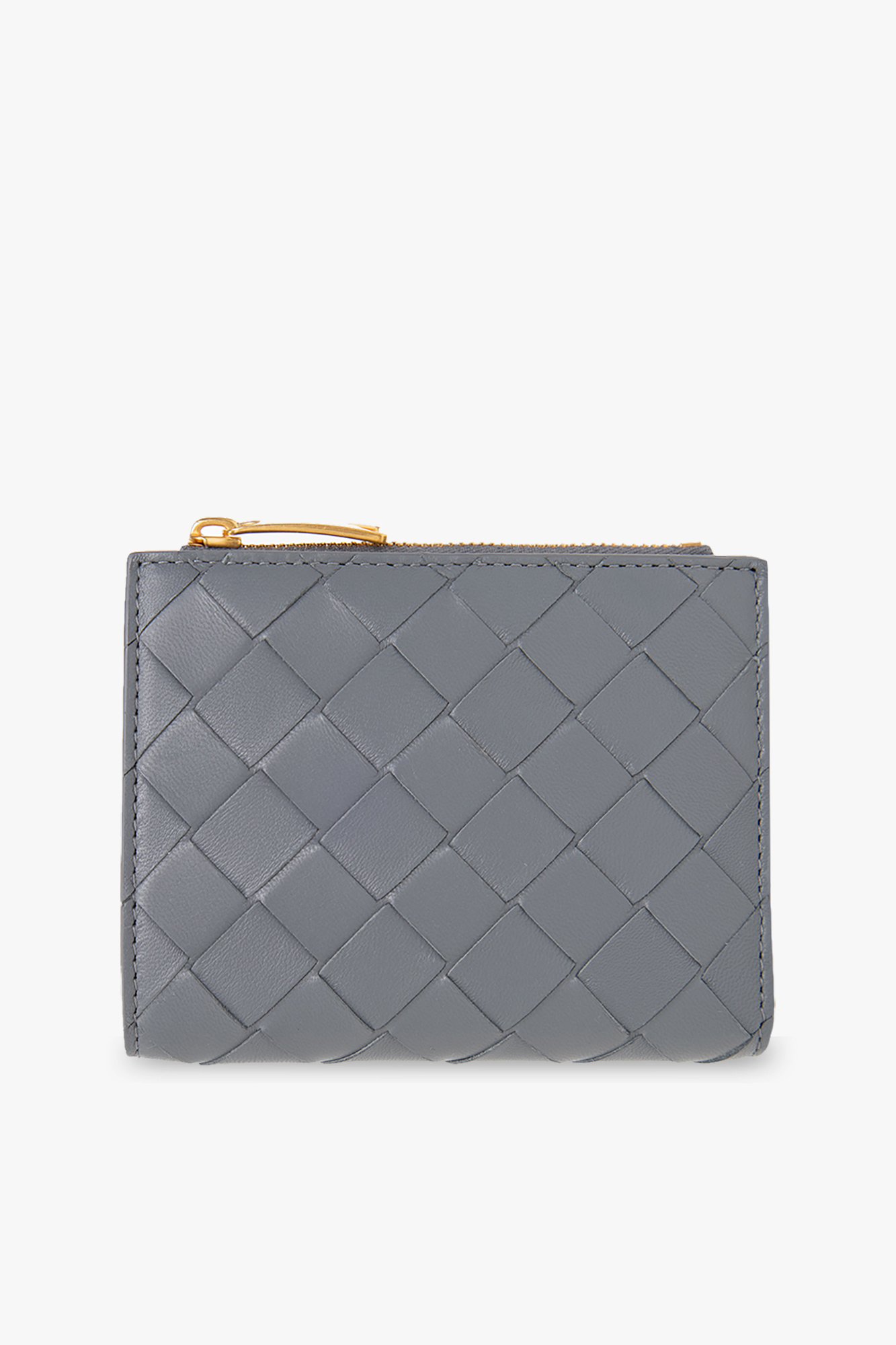 Bottega Veneta Leather wallet with ‘Intrecciato’ weave