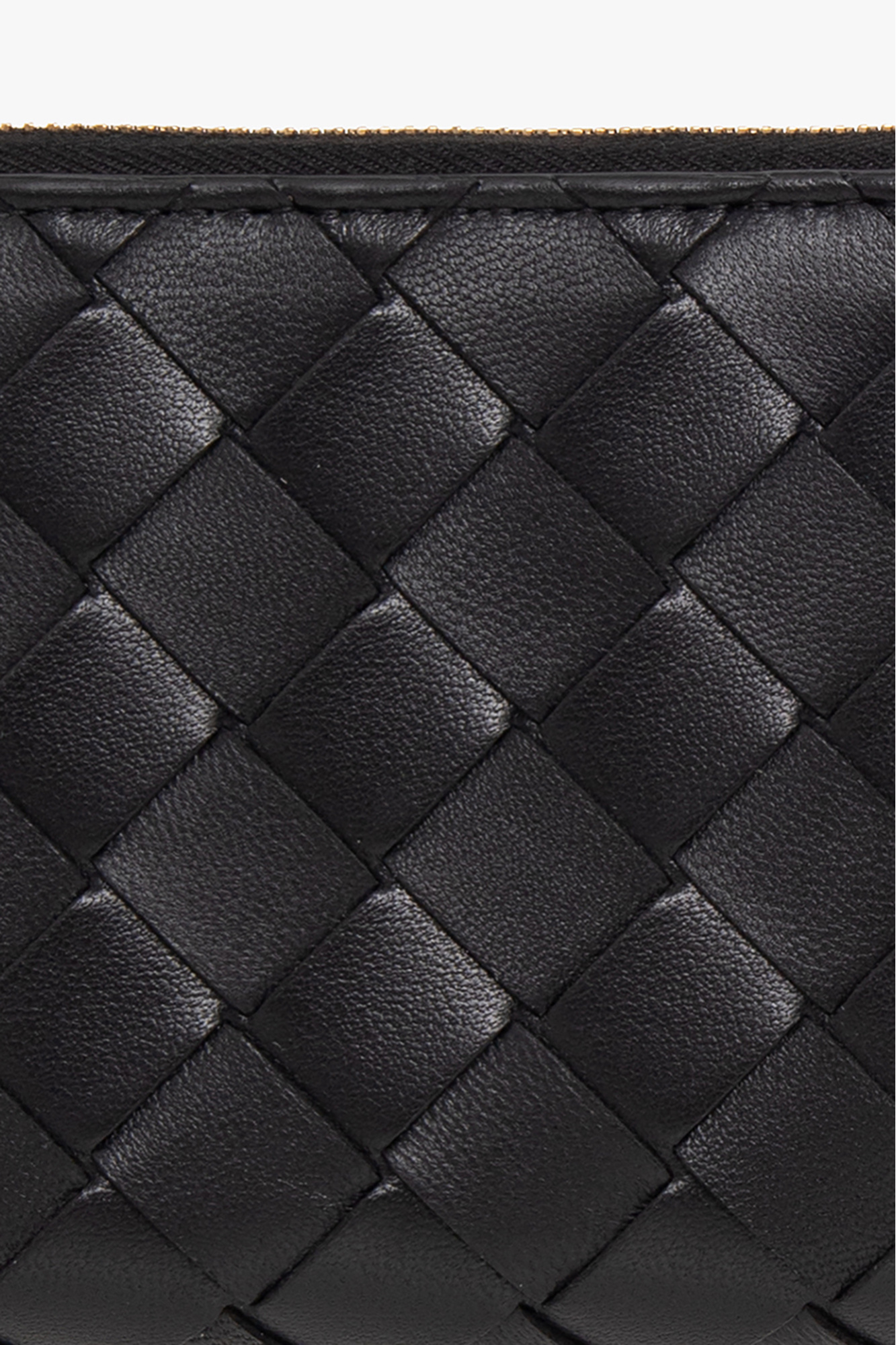 bottega buttoned Veneta Leather wallet