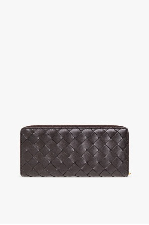 Bottega TRAIL Veneta Leather wallet with ‘Intrecciato’ loafers