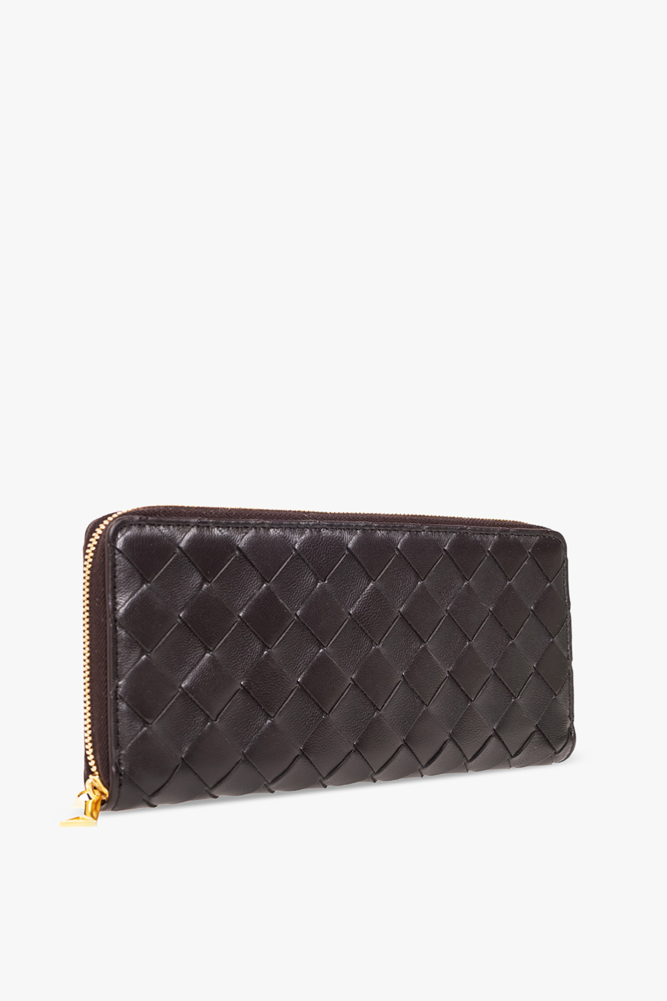 Bottega Veneta Leather wallet with ‘Intrecciato’ weave