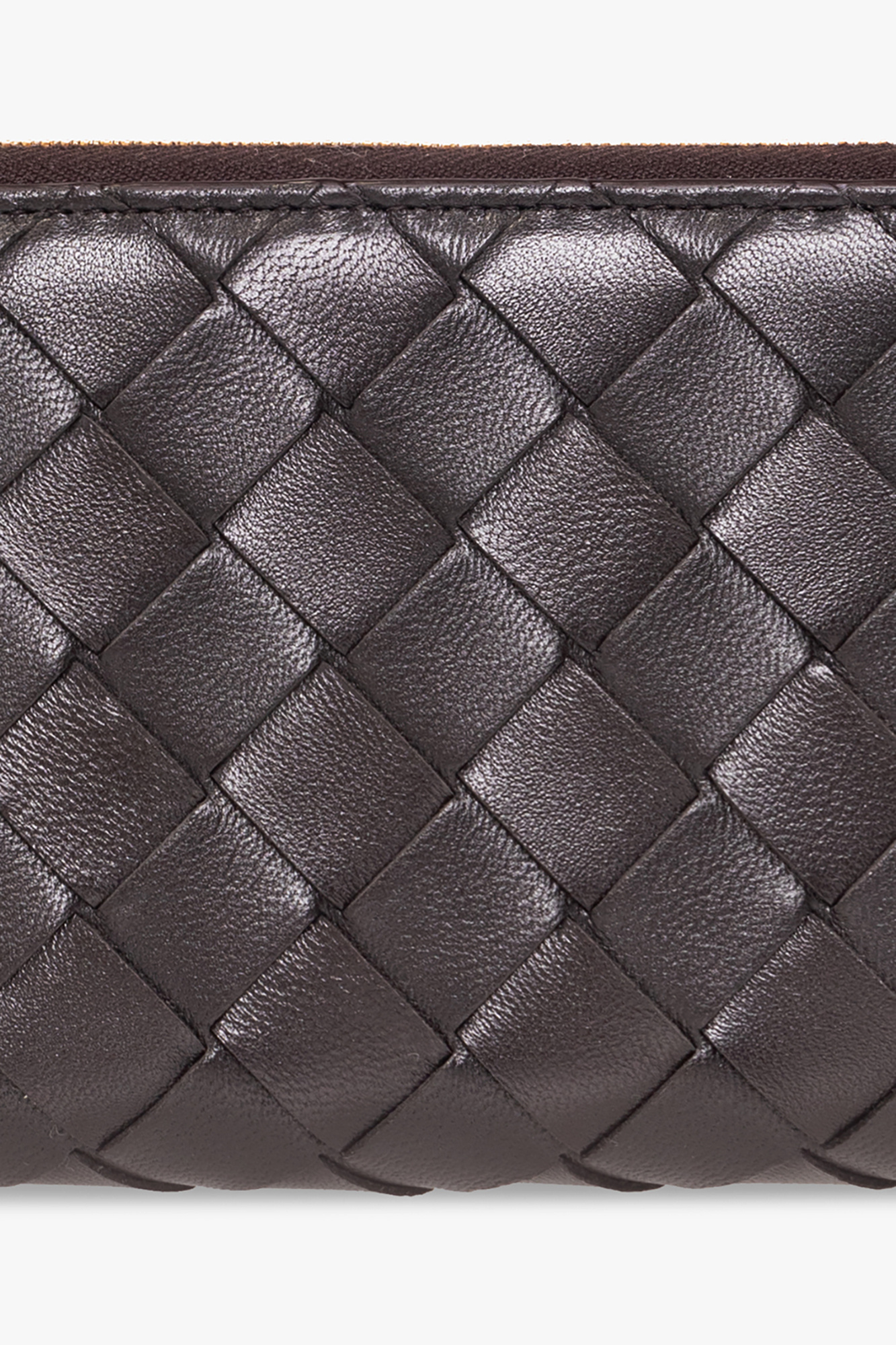 Bottega Veneta Leather wallet with ‘Intrecciato’ weave