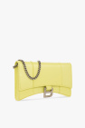 Balenciaga ‘Hourglass XS’ leather wallet on chain
