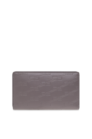 Balenciaga Skórzany portfel z logo