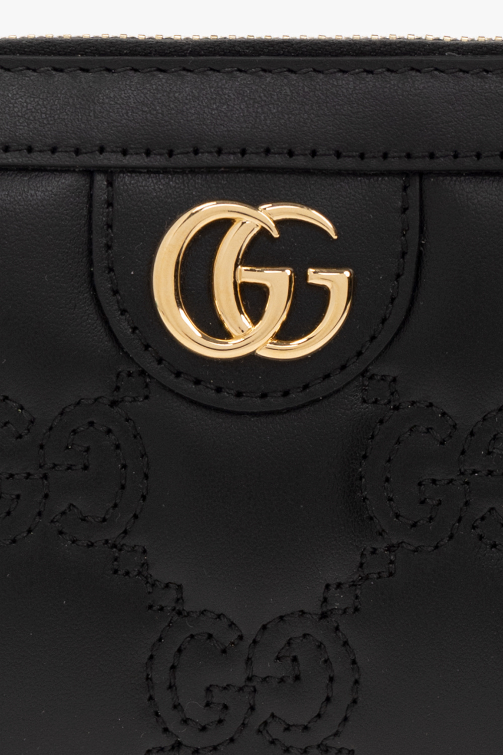 gucci Leather wallet with logo