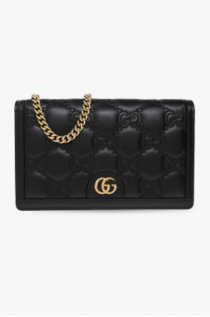 Skórzany portfel na łańcuchu od Gucci