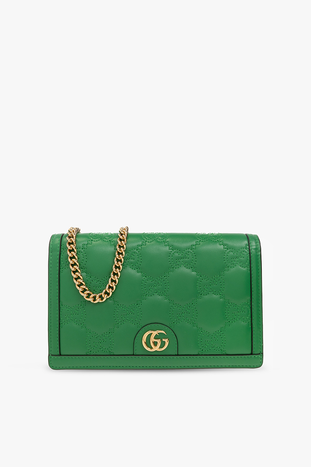 Gucci Leather wallet on chain