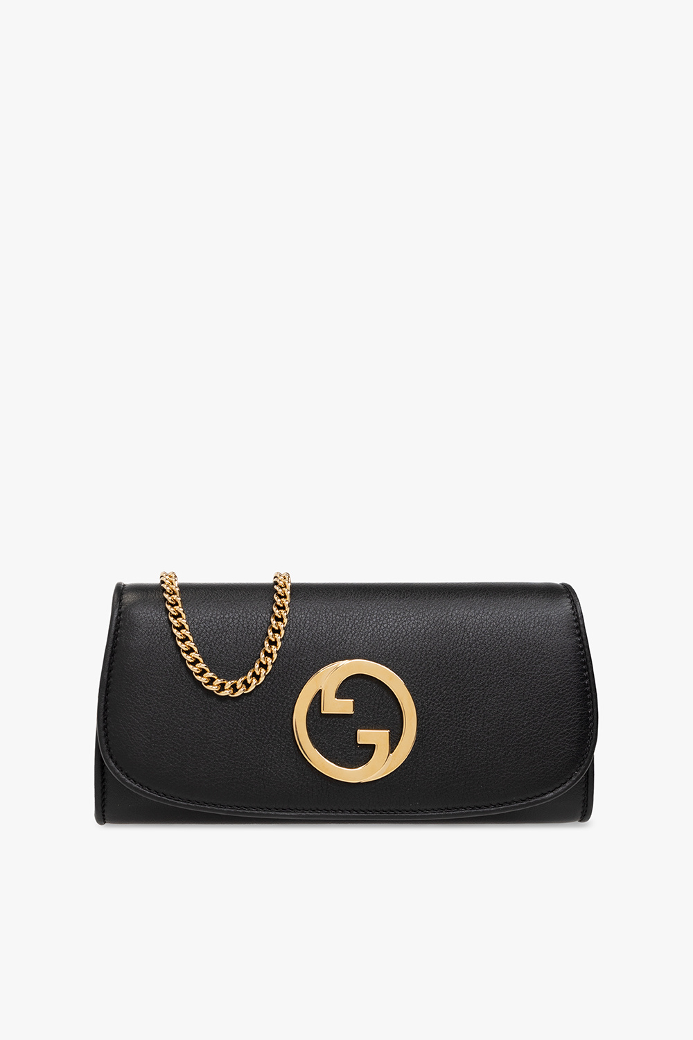 gucci shoulder ‘Blondie’ leather wallet on chain
