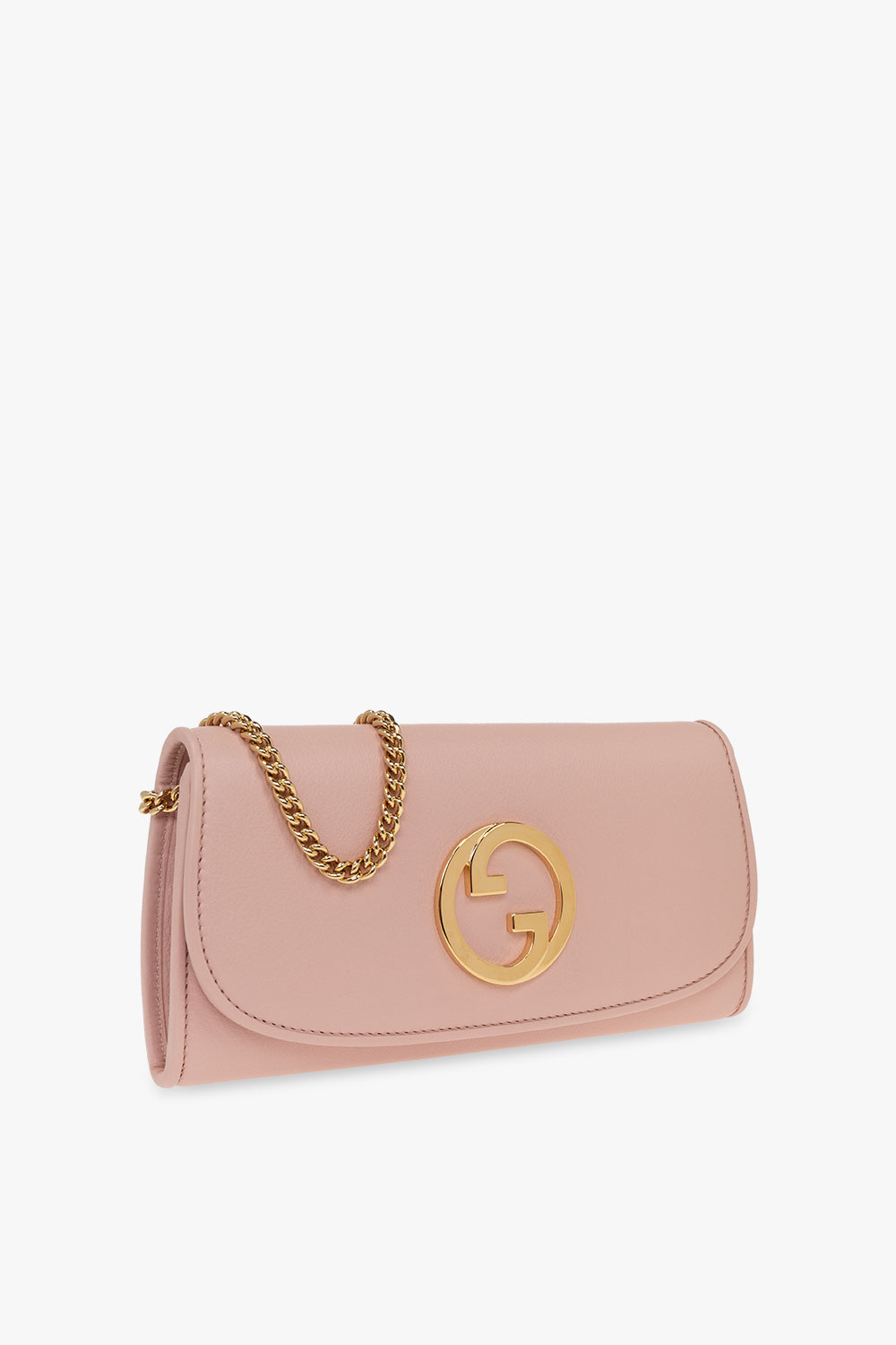 Gucci ‘Blondie’ leather wallet with chain