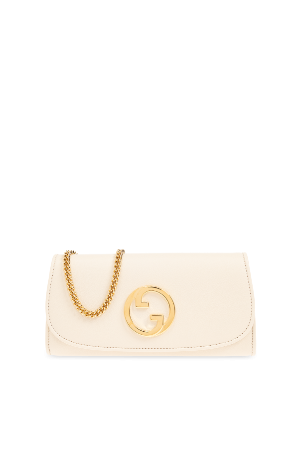 ‘Blondie’ leather wallet on chain od Gucci