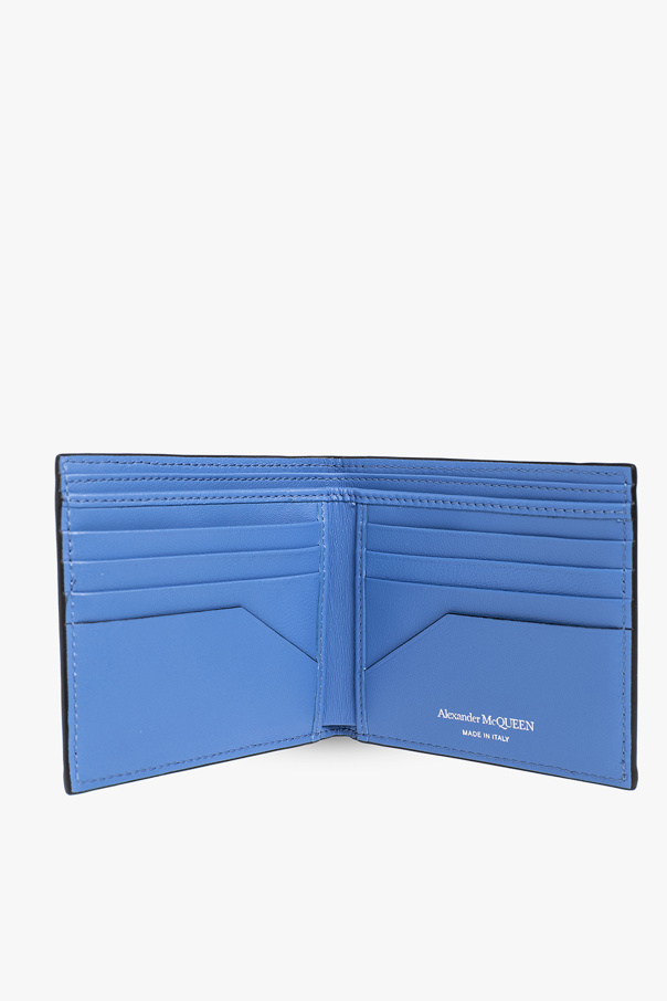 Alexander McQueen Leather folding wallet
