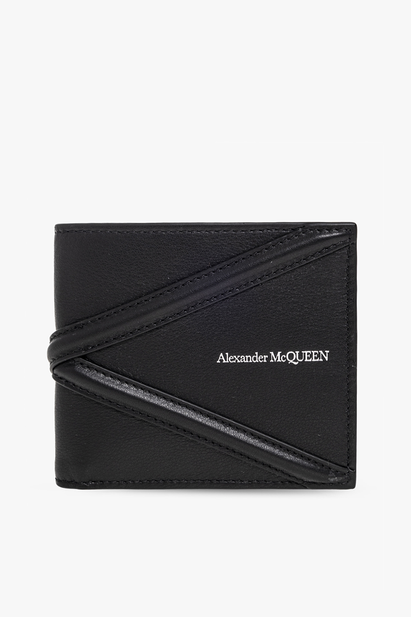 Alexander McQueen Leather folding wallet