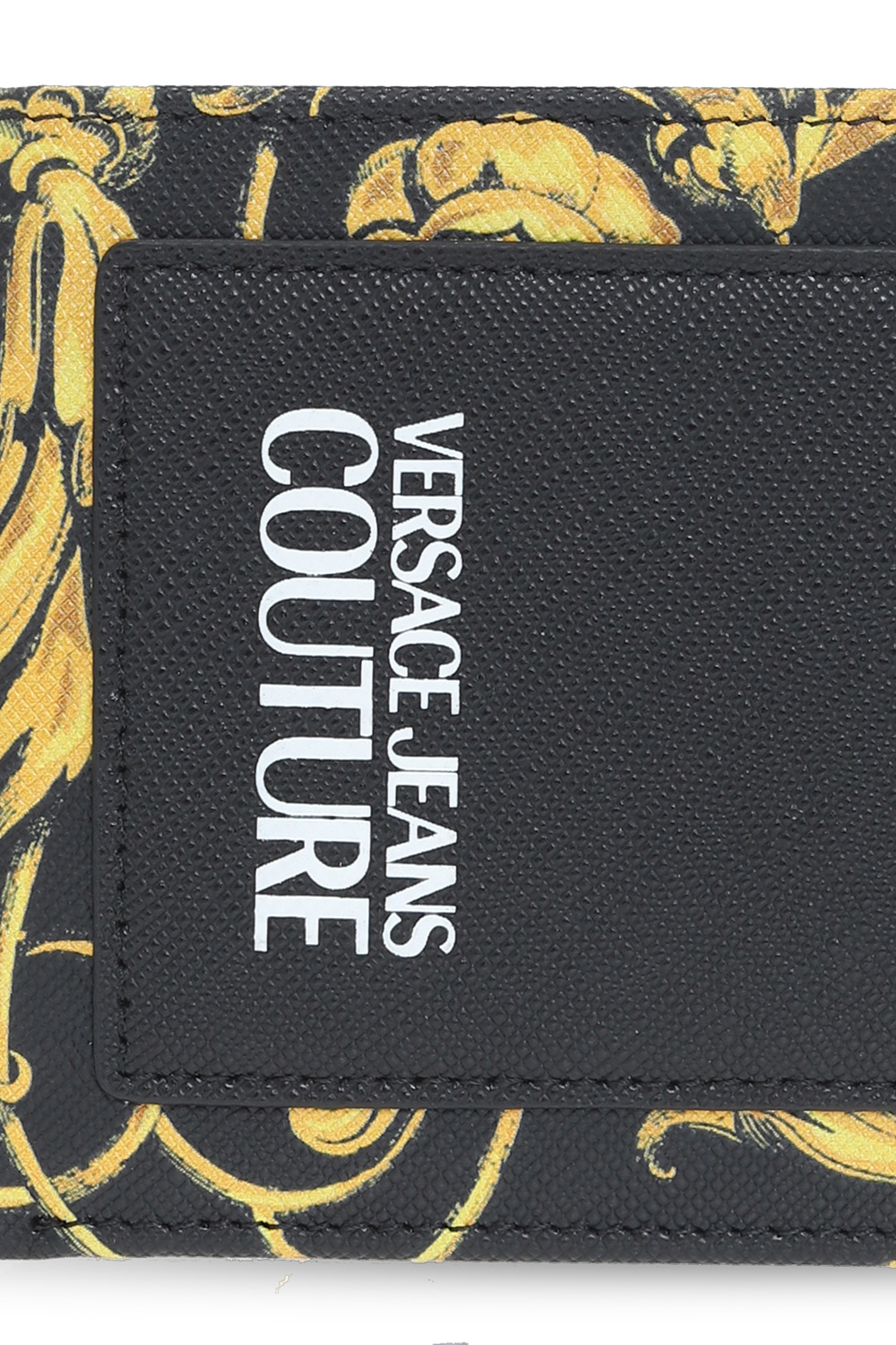 Versace jeans Black Couture Bi-fold wallet