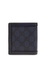 Gucci NAVY BLUE Folding wallet with logo