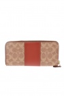 Coach card case with logo coach accessories