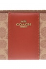 Coach card case with logo coach accessories