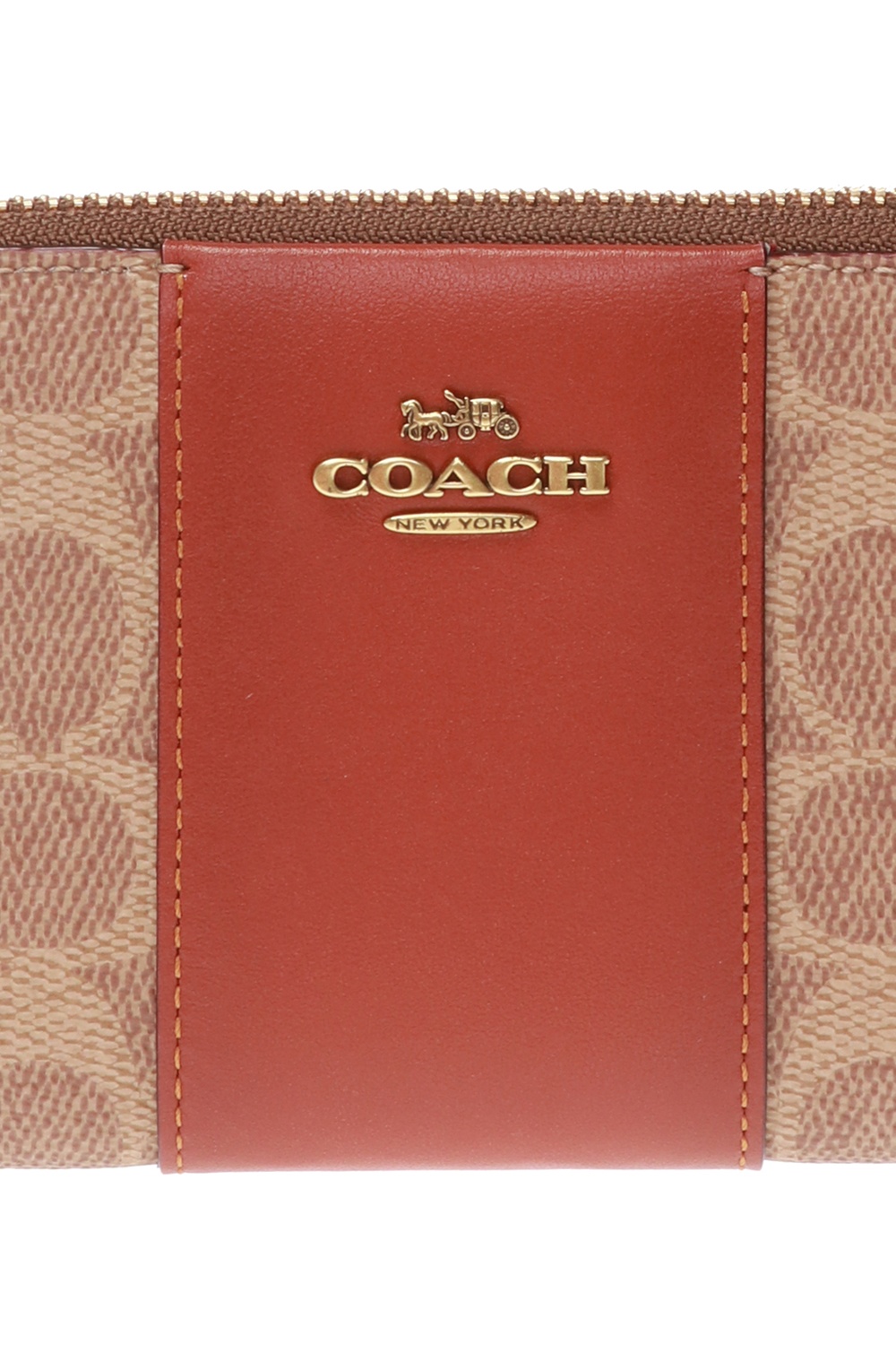 coach logo wallet