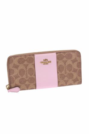 Coach Wallet with metal logo