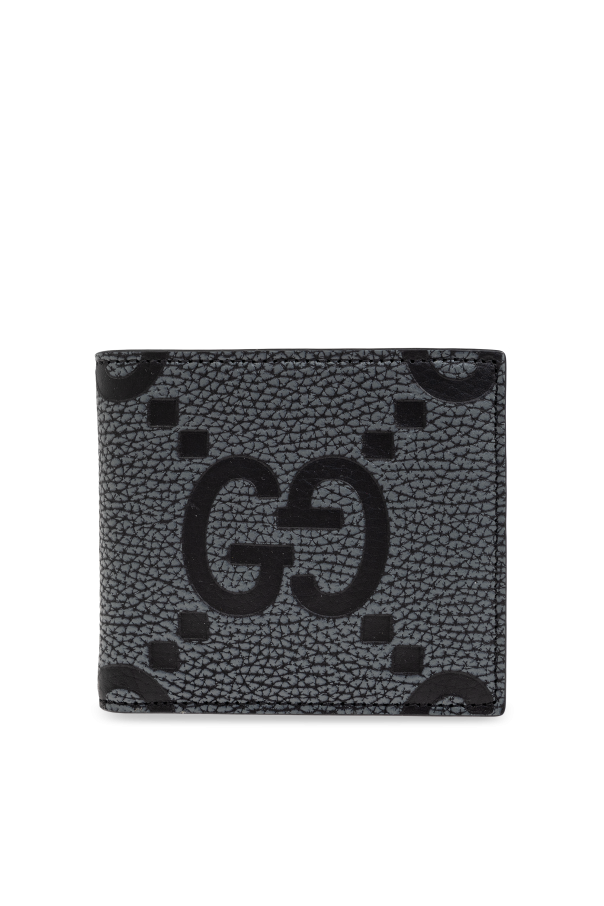 Leather wallet with GG pattern, zdjęcie 1 Leather wallet with GG pattern od Gucci
