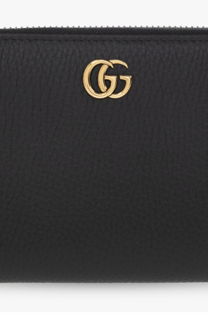 Gucci wool Leather wallet with logo