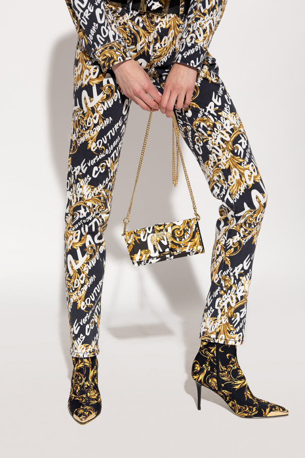 Versace asymmetriska jeans Couture Clube Bossa Ressina dress