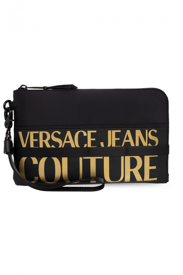 Versace Jeans rosso Couture Handbag with logo