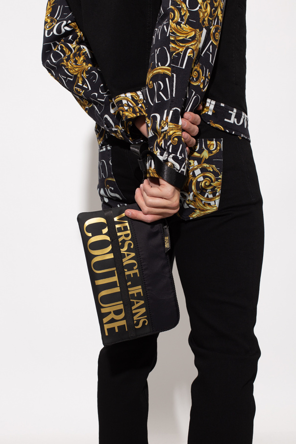 Versace Jeans Couture Icon Logo Print Bag