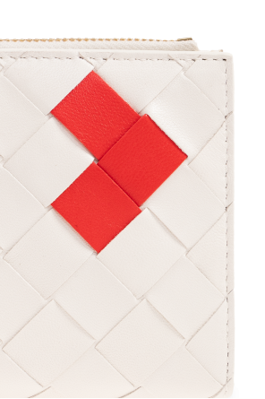 Bottega Veneta Leather wallet with heart motif