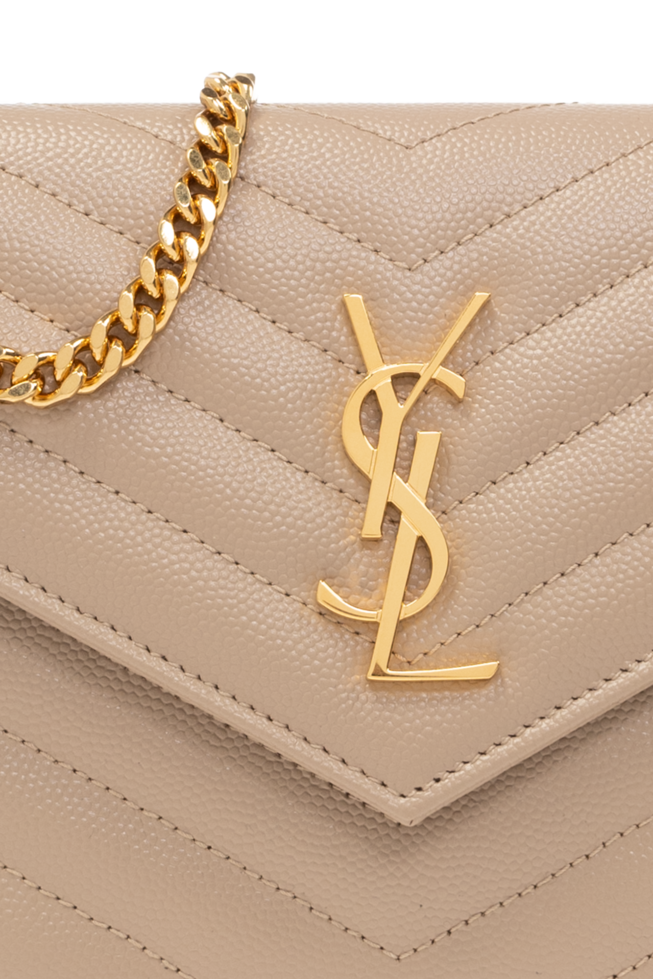 Saint Laurent ‘Cassandre’ wallet on chain