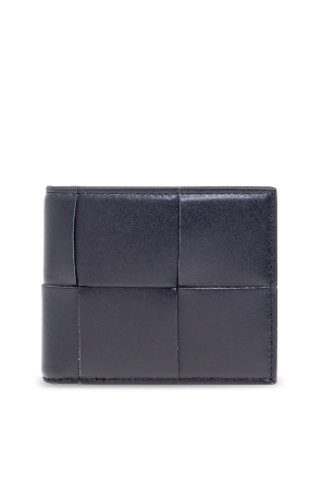 Leather folding wallet