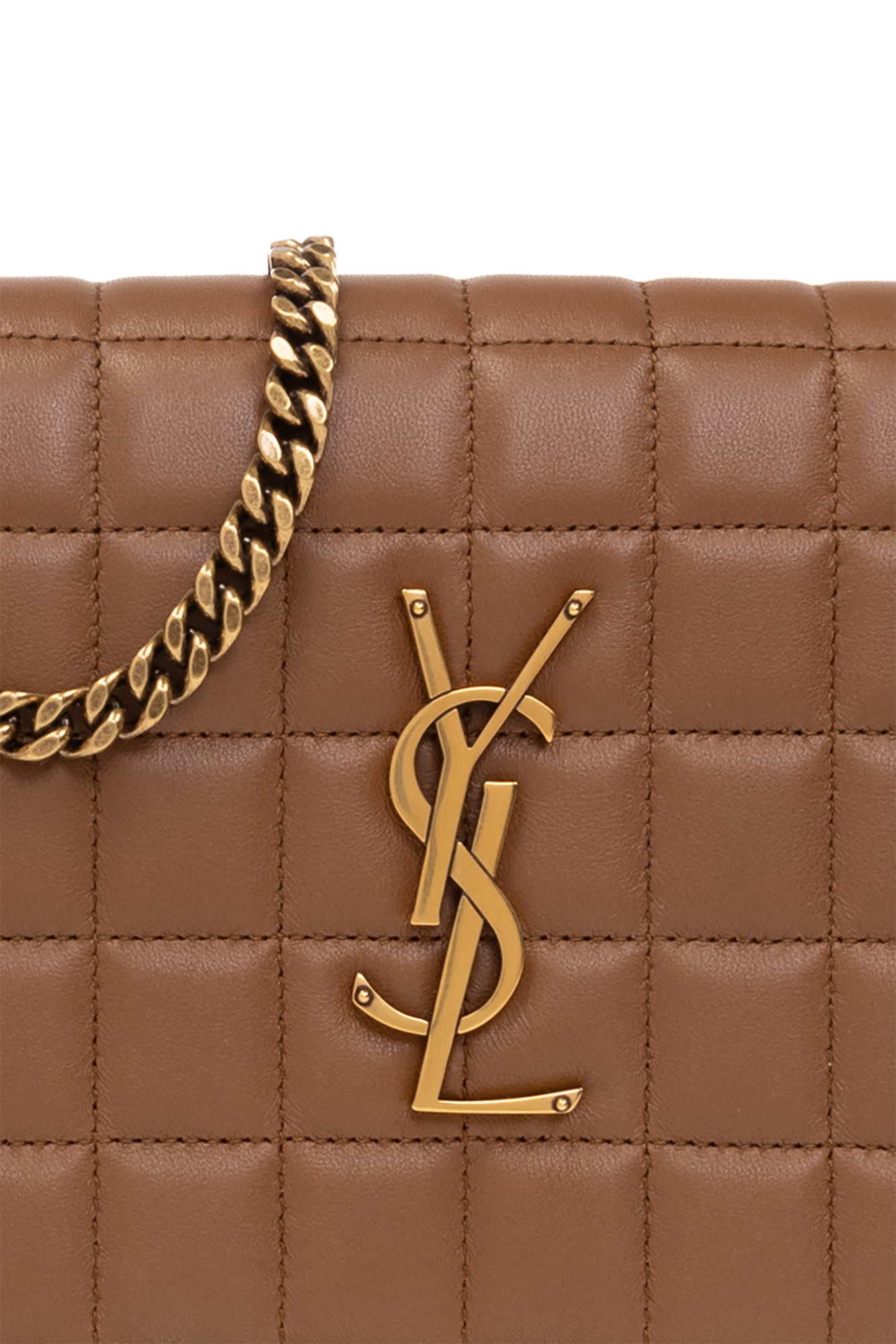 Saint Laurent ‘Cassandre’ wallet on chain